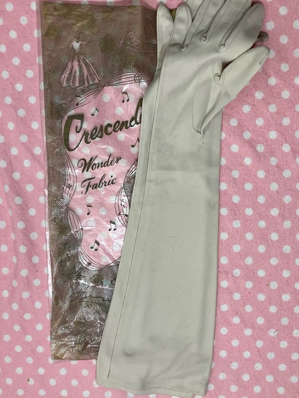 Vintage Opera Length Gloves (Crescendo) 7